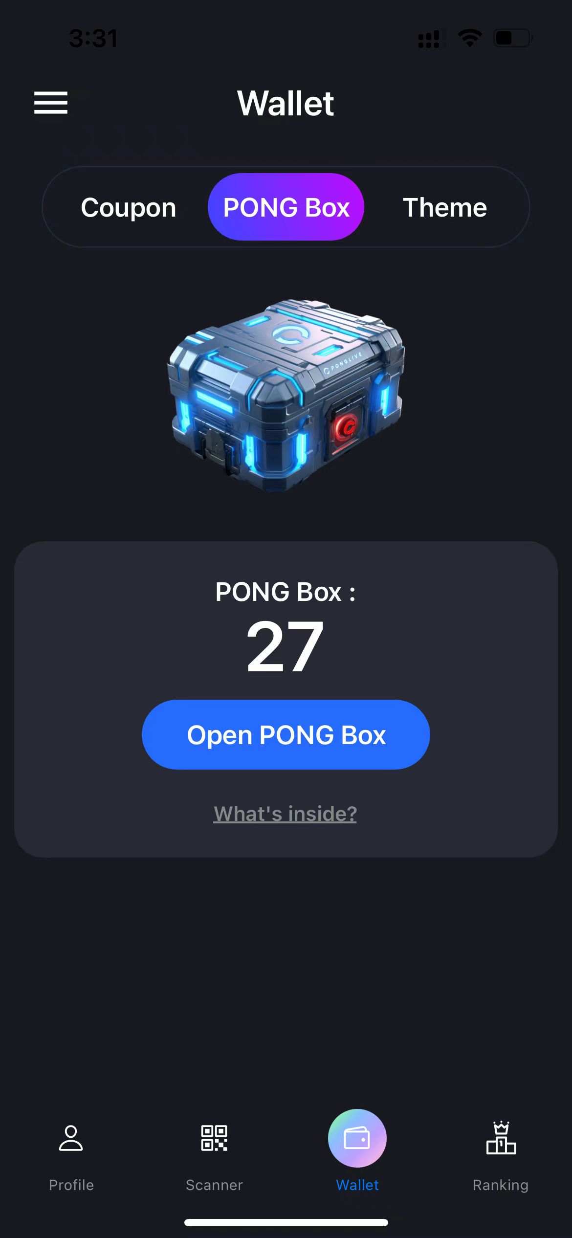 PongLive Mobile App Preview 5